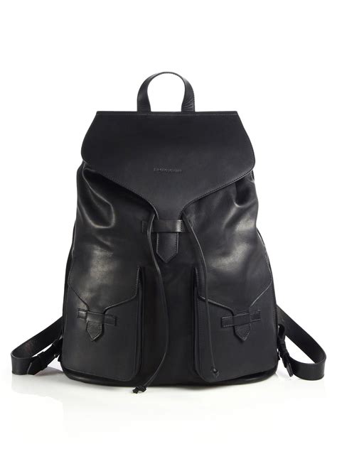 black mens designer backpacks